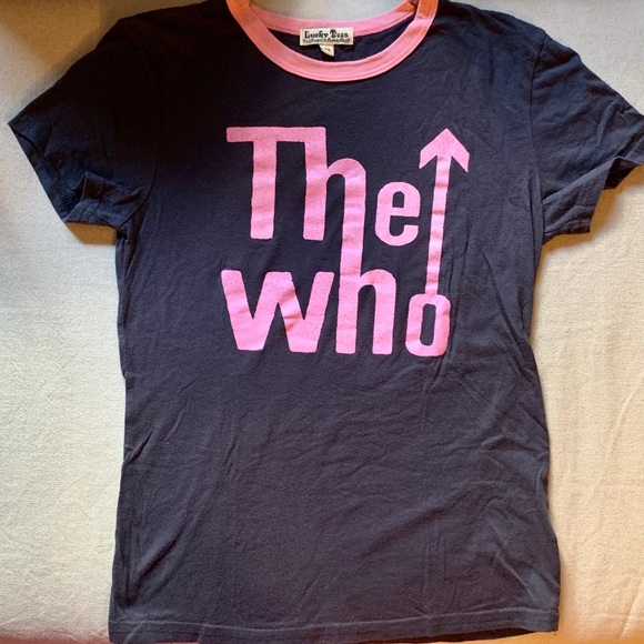 Lucky Brand Tops - 🍀 Lucky Brand The Who Soft Vintage Tee XS